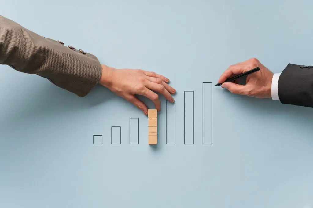 Schematische weergave van een hersteltraject met verschillende fasen van herstel